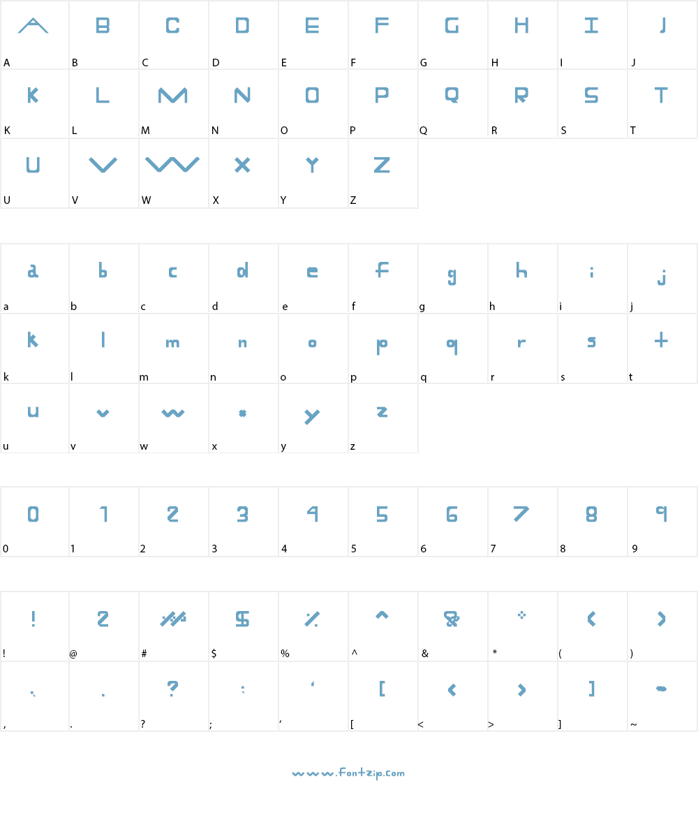 Math Time! Font Character